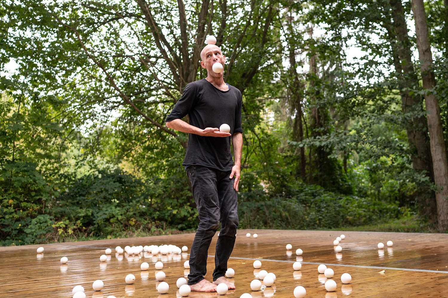 Theaterfotografie Brucca Festival Künstlerstadt Kalbe