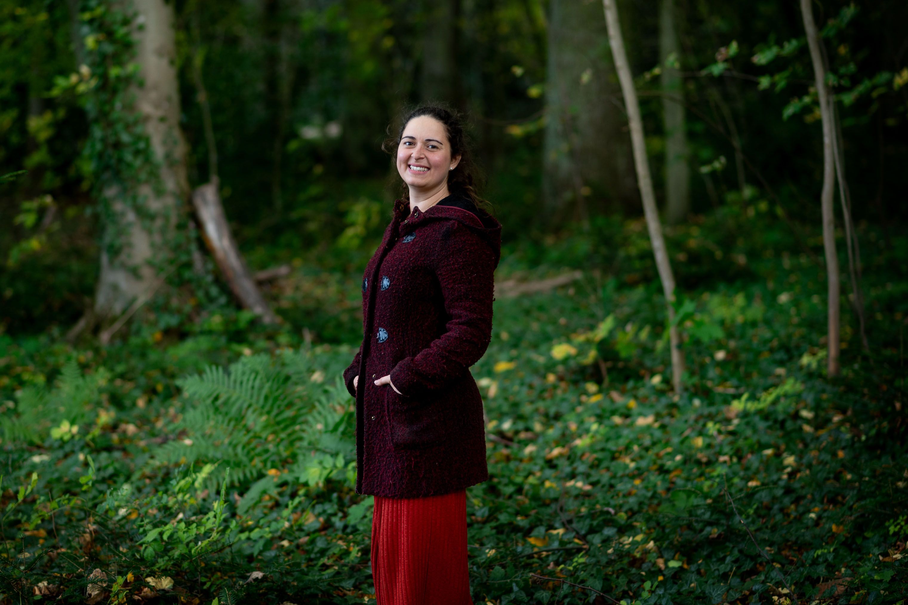 Businessfotos im Wald